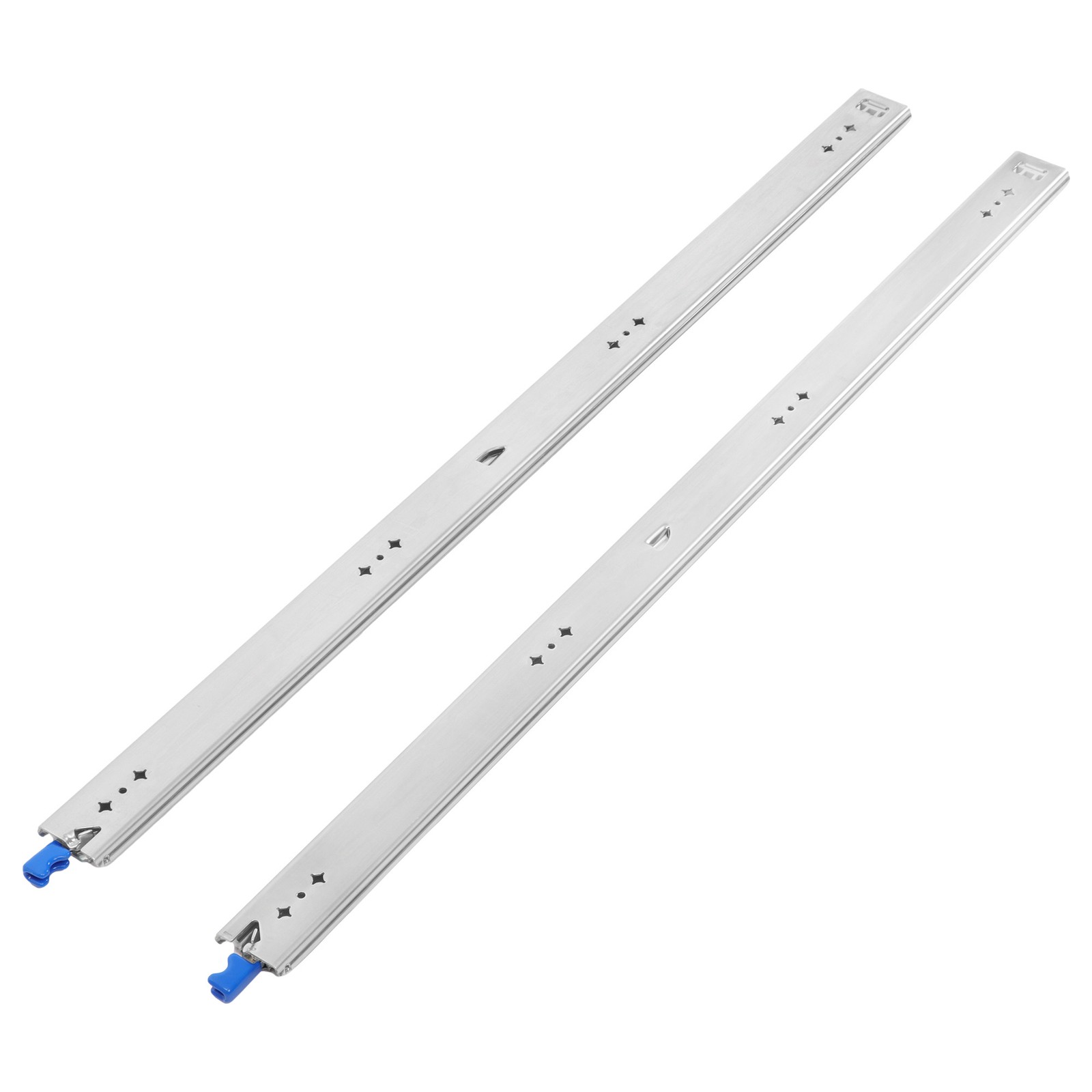 38" Locking Drawer Slides 250lb Heavy Duty Ball Bearing Full Extension With Lock