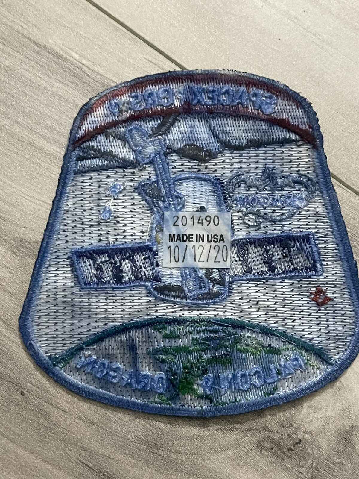 Genuine CRS-1 SPACE X Mission FALCON 9 DRAGON PATCH