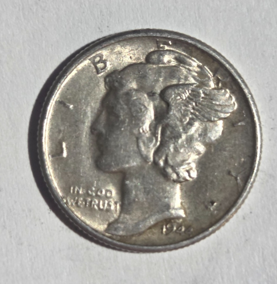 1944 S Mercury Dime