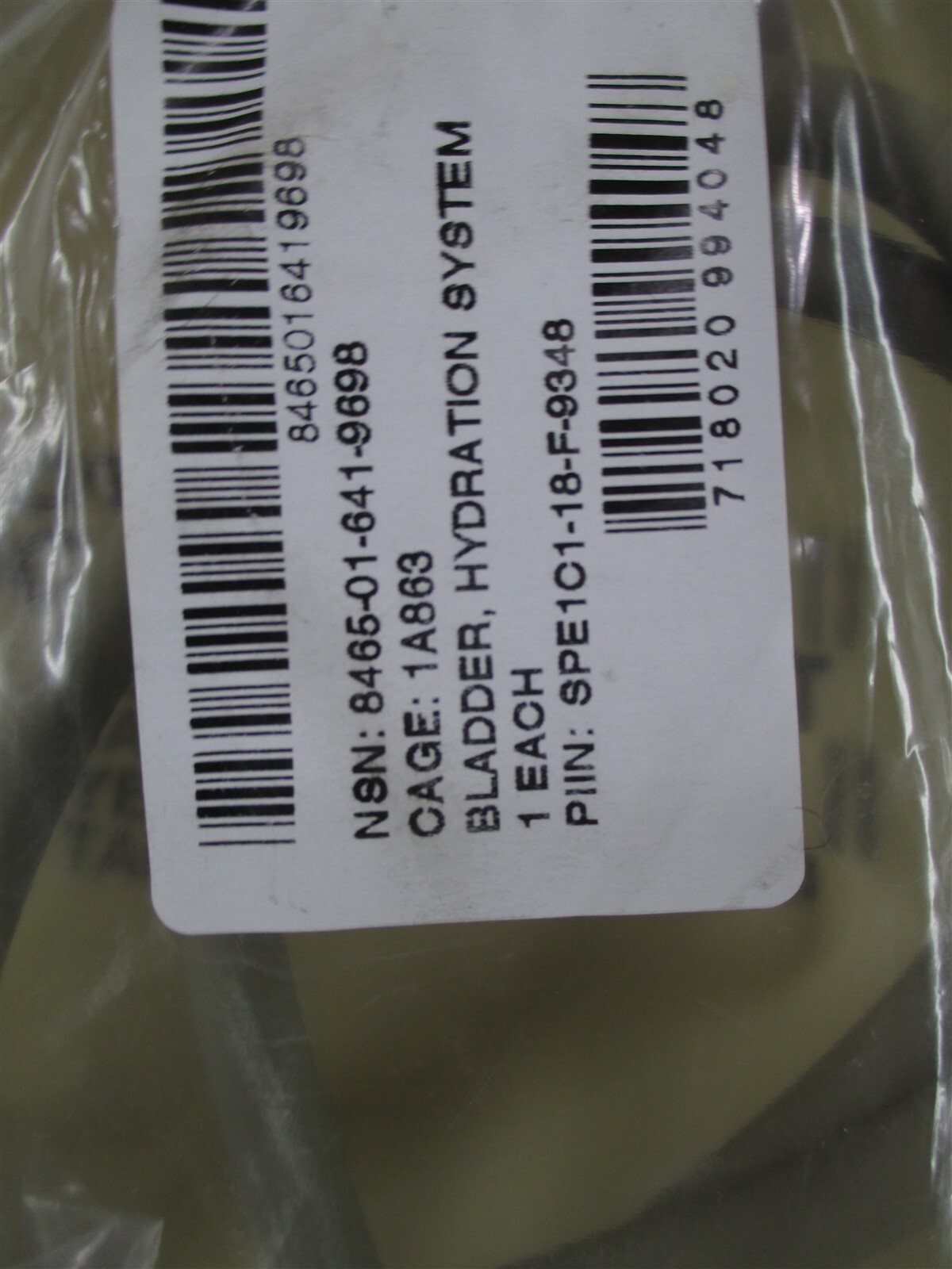 Replacement Hydramax Bladder+Mouthpiece 100oz 3L Hydration OCP Tan USGI NEW