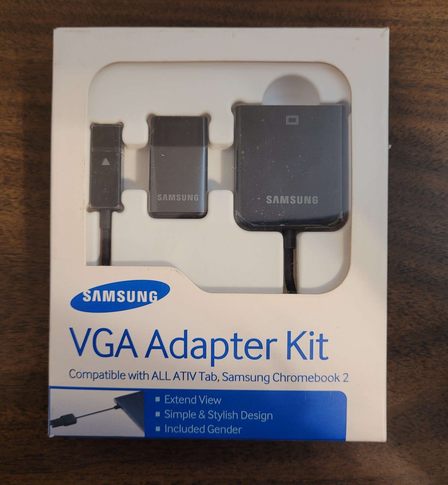 New Samsung VGA Adapter Kit Black  AA-AH3AUKB/US