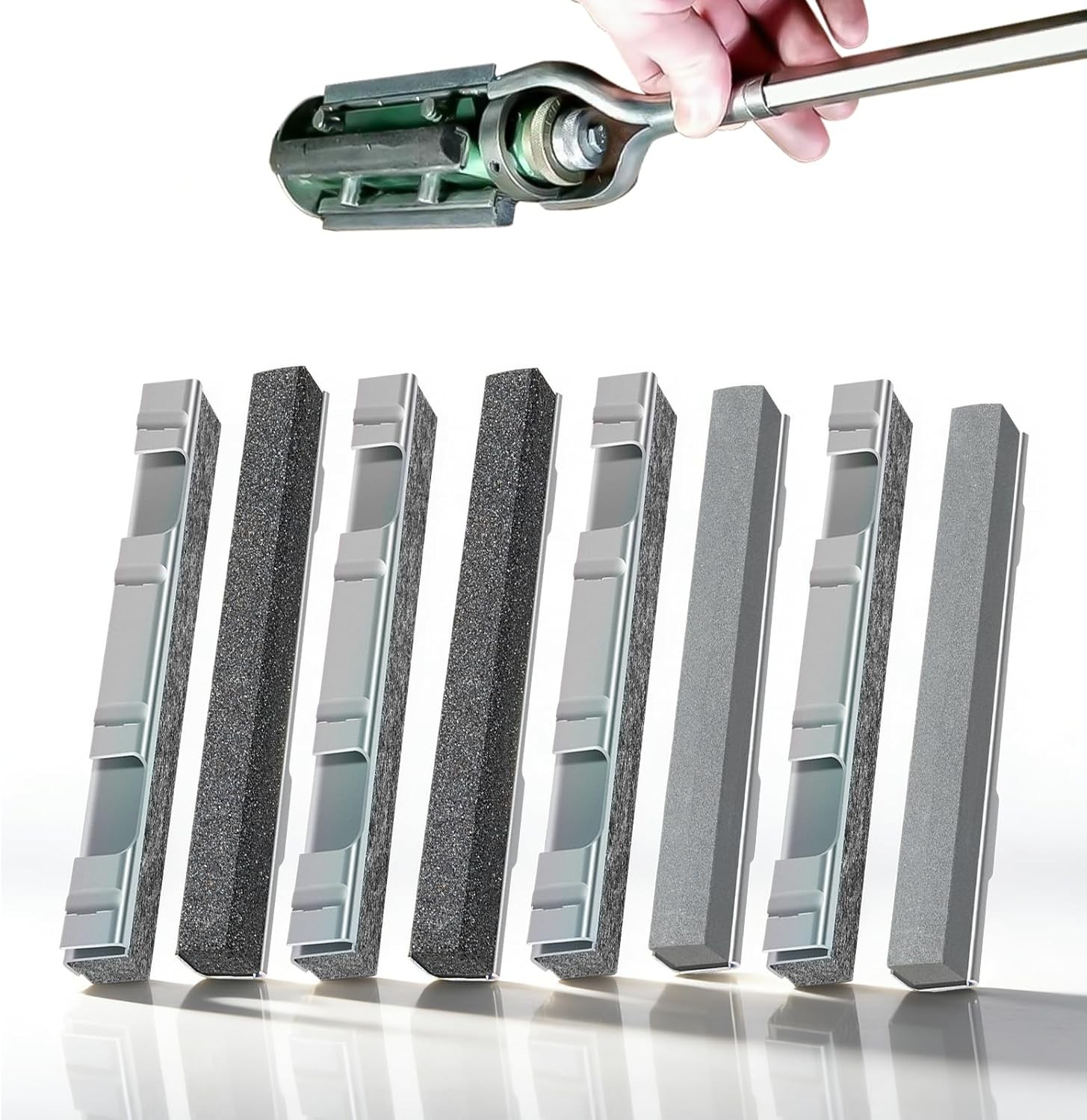 Engine Cylinder Hone Replacement Stones Combo 80-Grit and 280-Grit Kit
