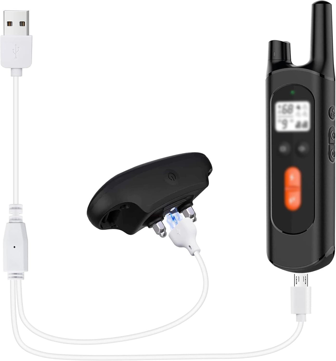 Dog Training Collar Charger Replacement for NVK and for UKE Shock Collar and Rem