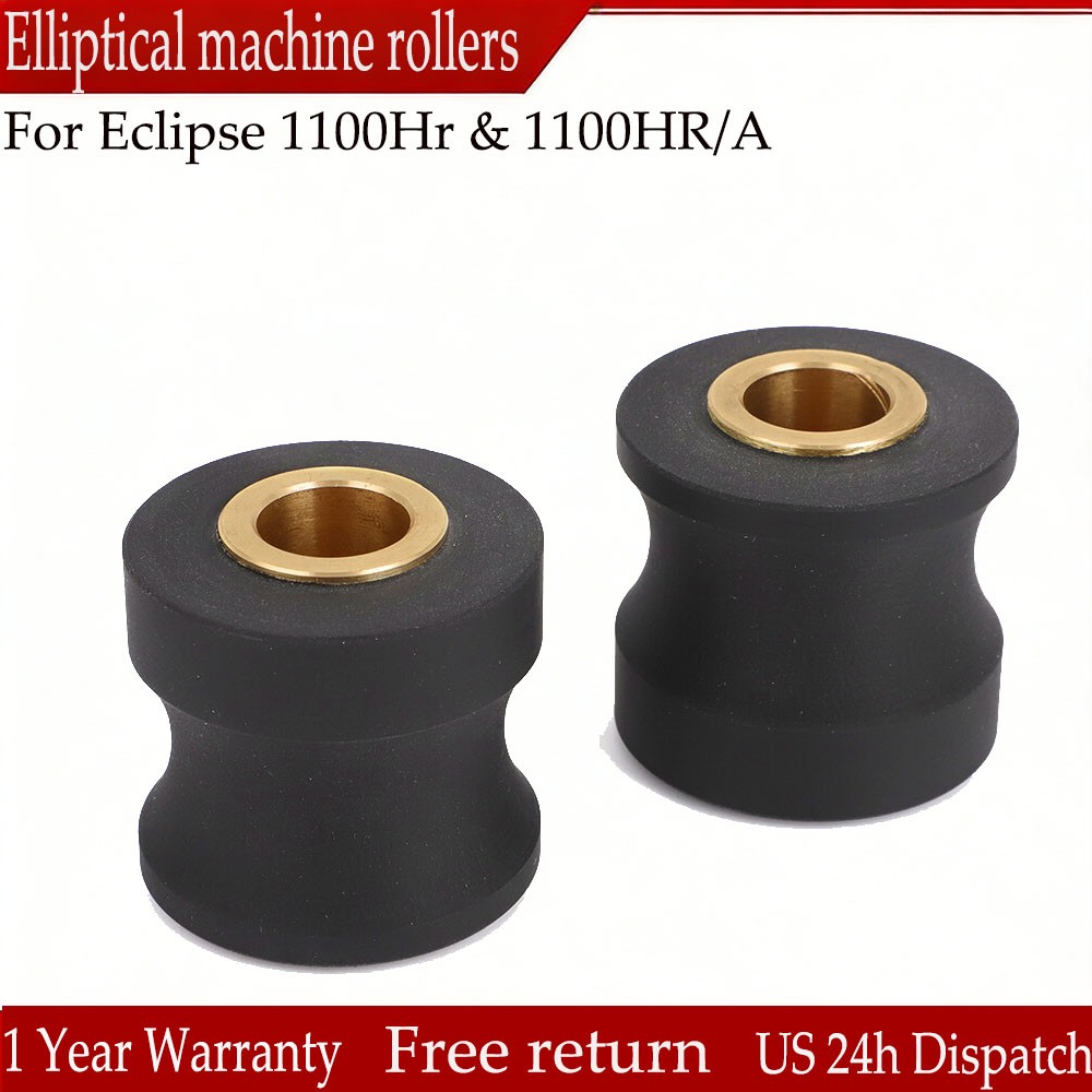 Pair Roller Wheels For Eclipse 1100HR/A Elliptical Exercise Machine 1100h