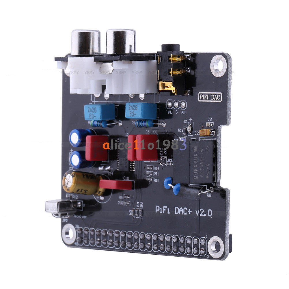 PCM5122 DAC+ HIFI DAC Audio Sound Card Module I2S interface for Raspberry pi