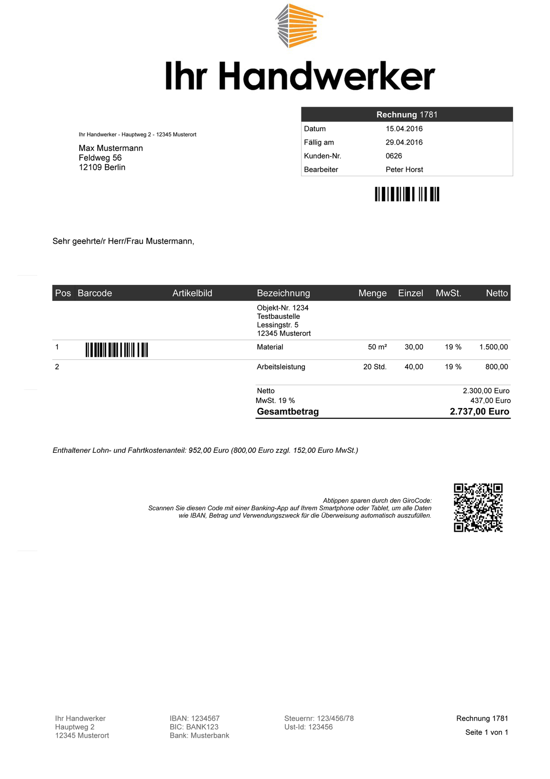 Invoice Manager Craftsman Offers, Invoices Software, Craftsman Program, IT