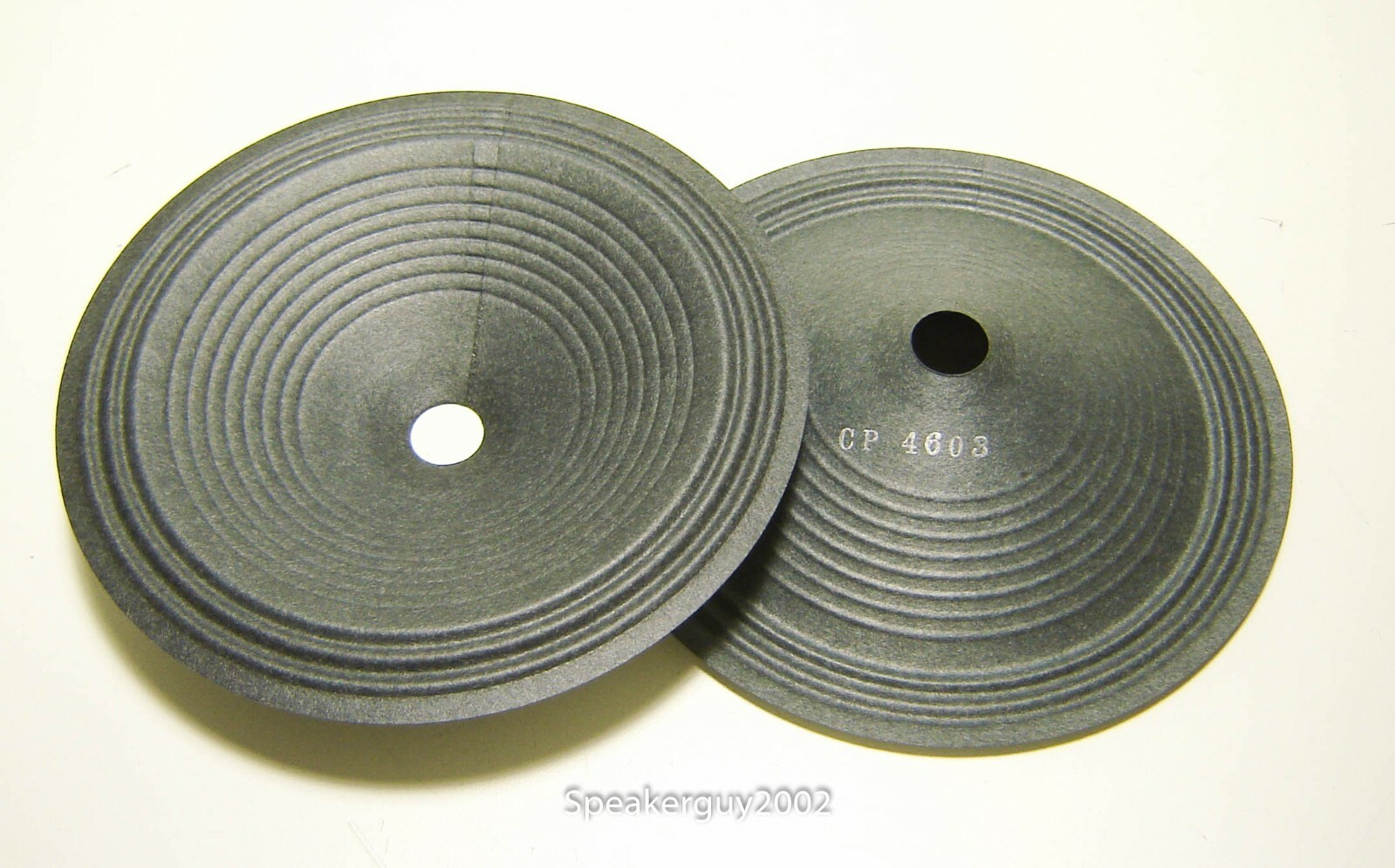 Pair Vintage 6" Paper Cones - Speaker Parts - CP4603 -- CS