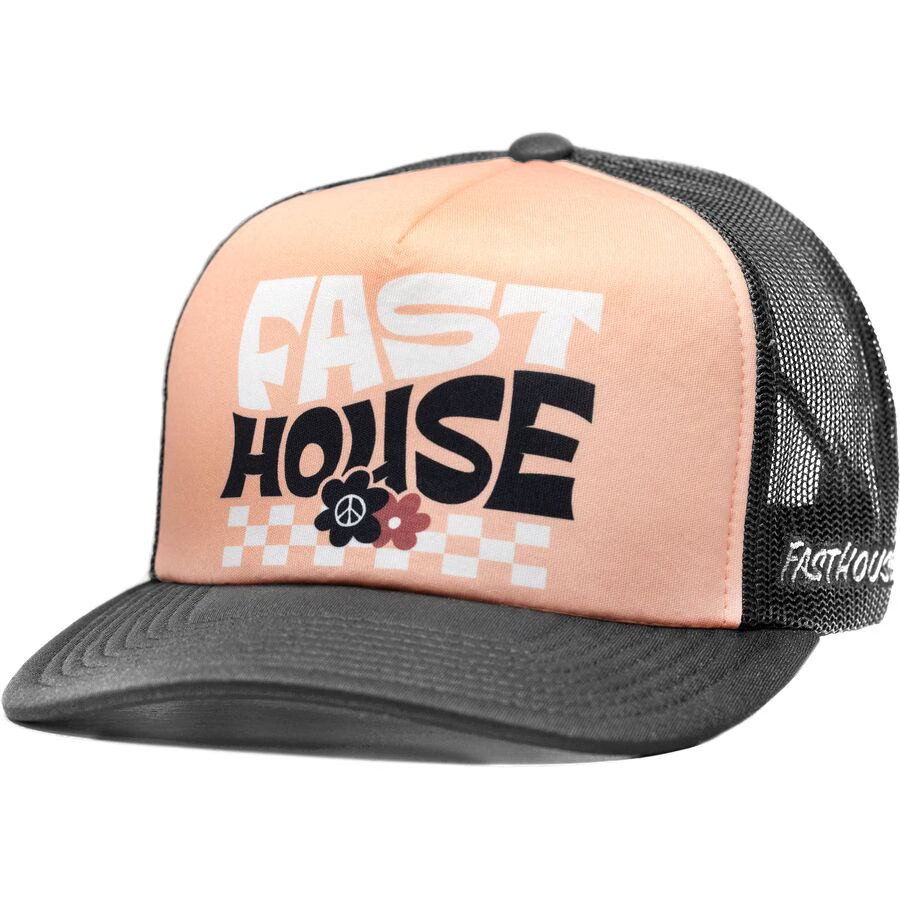 Fasthouse Flourish Hat - Peach/Black 600040-20-00
