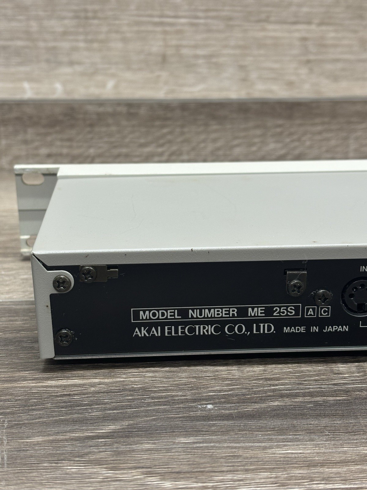 Akai ME25S Midi Programmable Note Separator Synthesizer Module Equipment