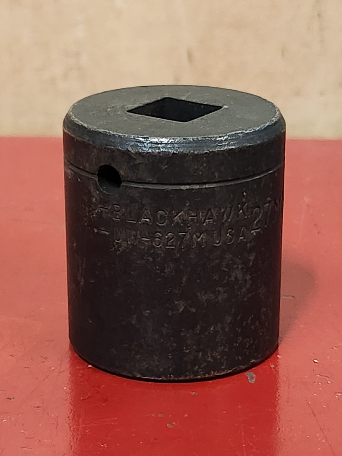 Blackhawk USA 1/2" Drive 27mm Impact Socket 6 Point Model UW-627M NOS Vintage