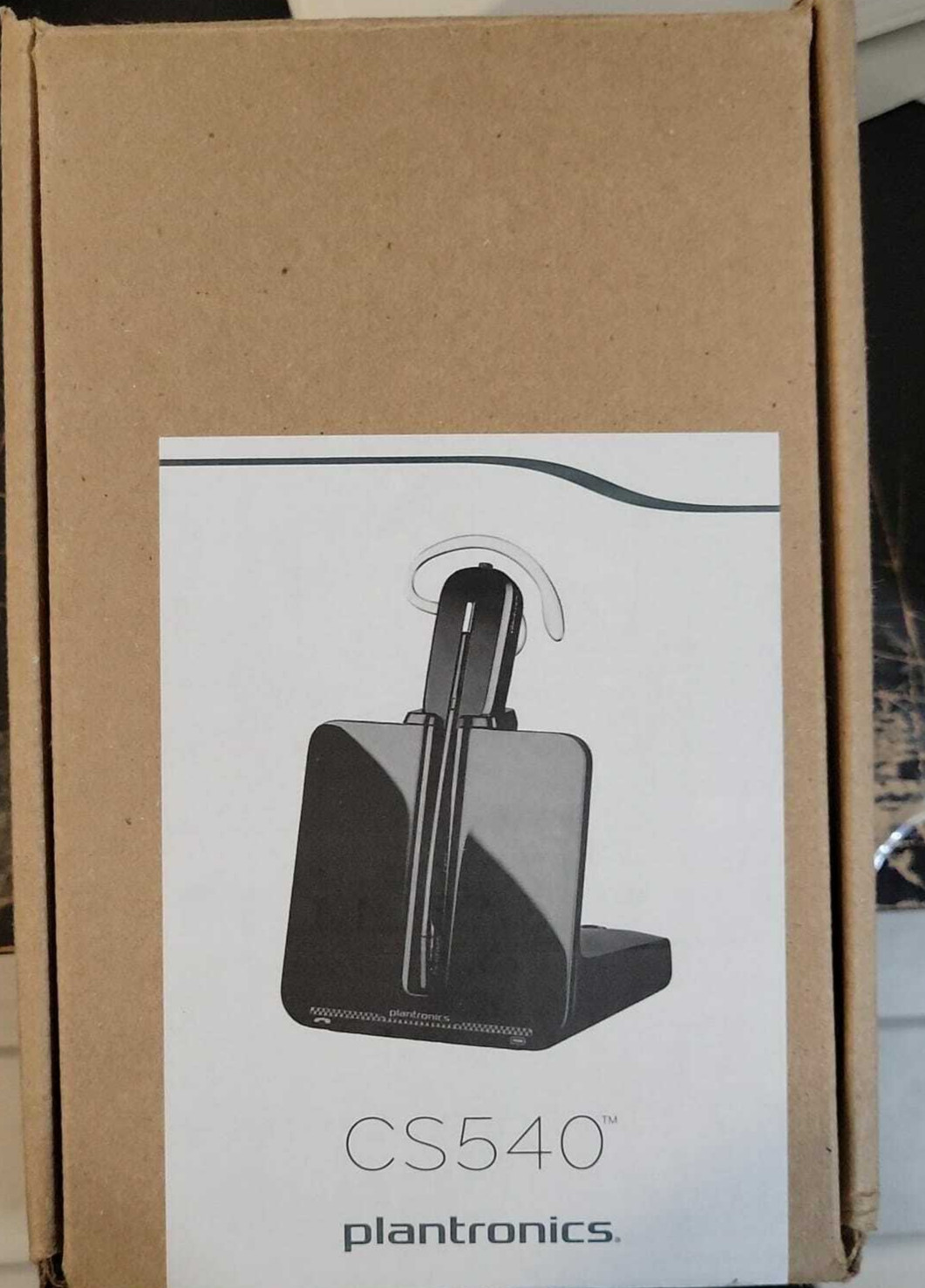 Plantronics CS540 Wireless Headset System Used