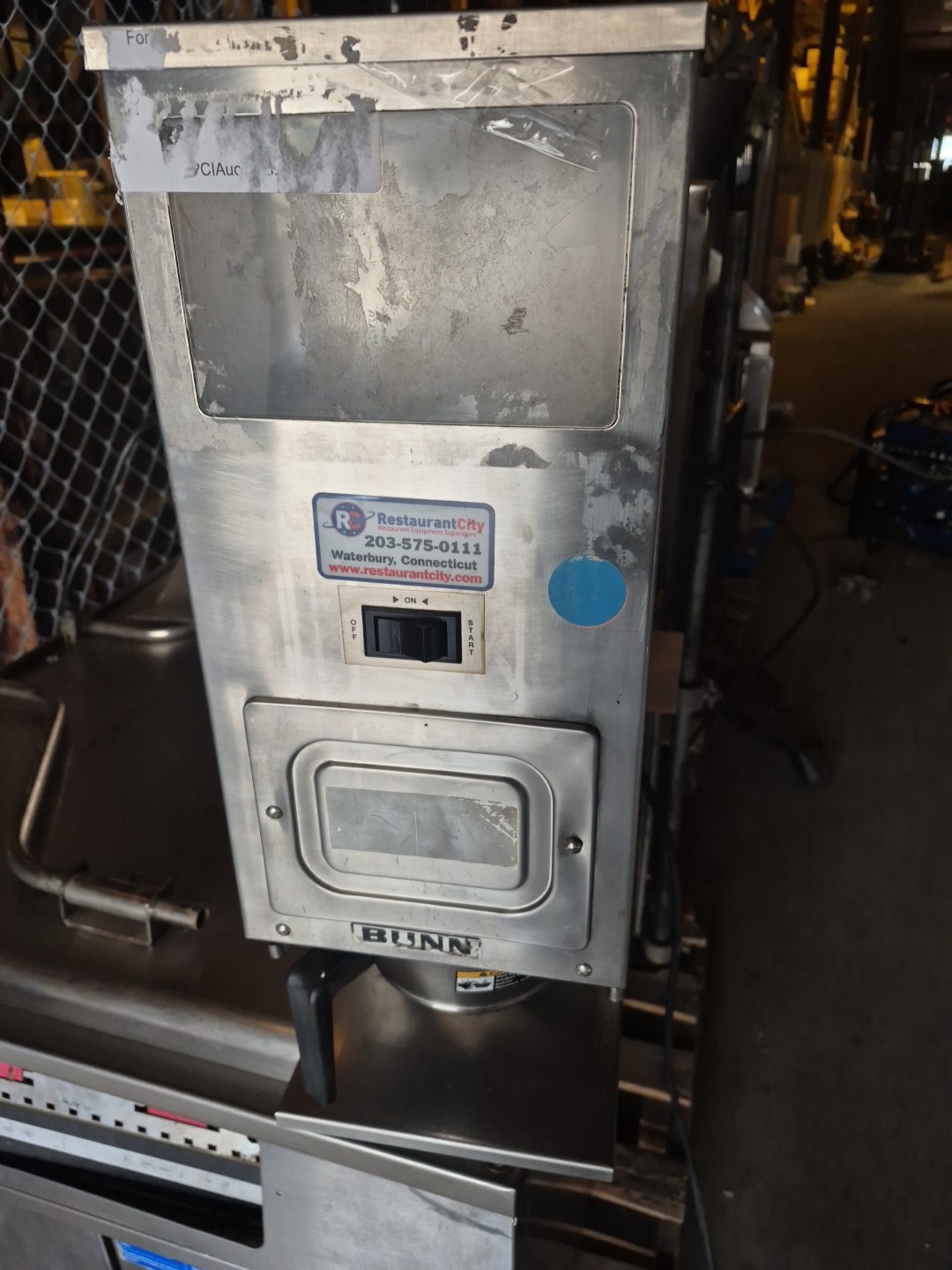 Bunn G-9 Metal Commerical Coffee Bean Grinder 115v