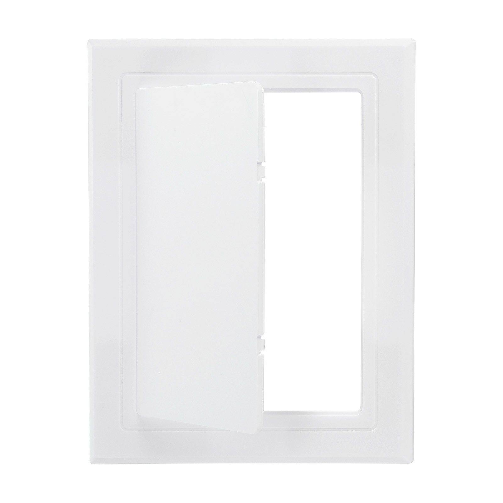 7x5 Inch(180x120mm) Self-Adhesive Access Panel, ABS Plumbing Access Doors, White