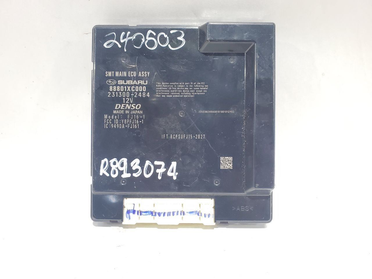 2019 2020 Subaru Ascent OEM Keyless Entry Control Module 231300-2484