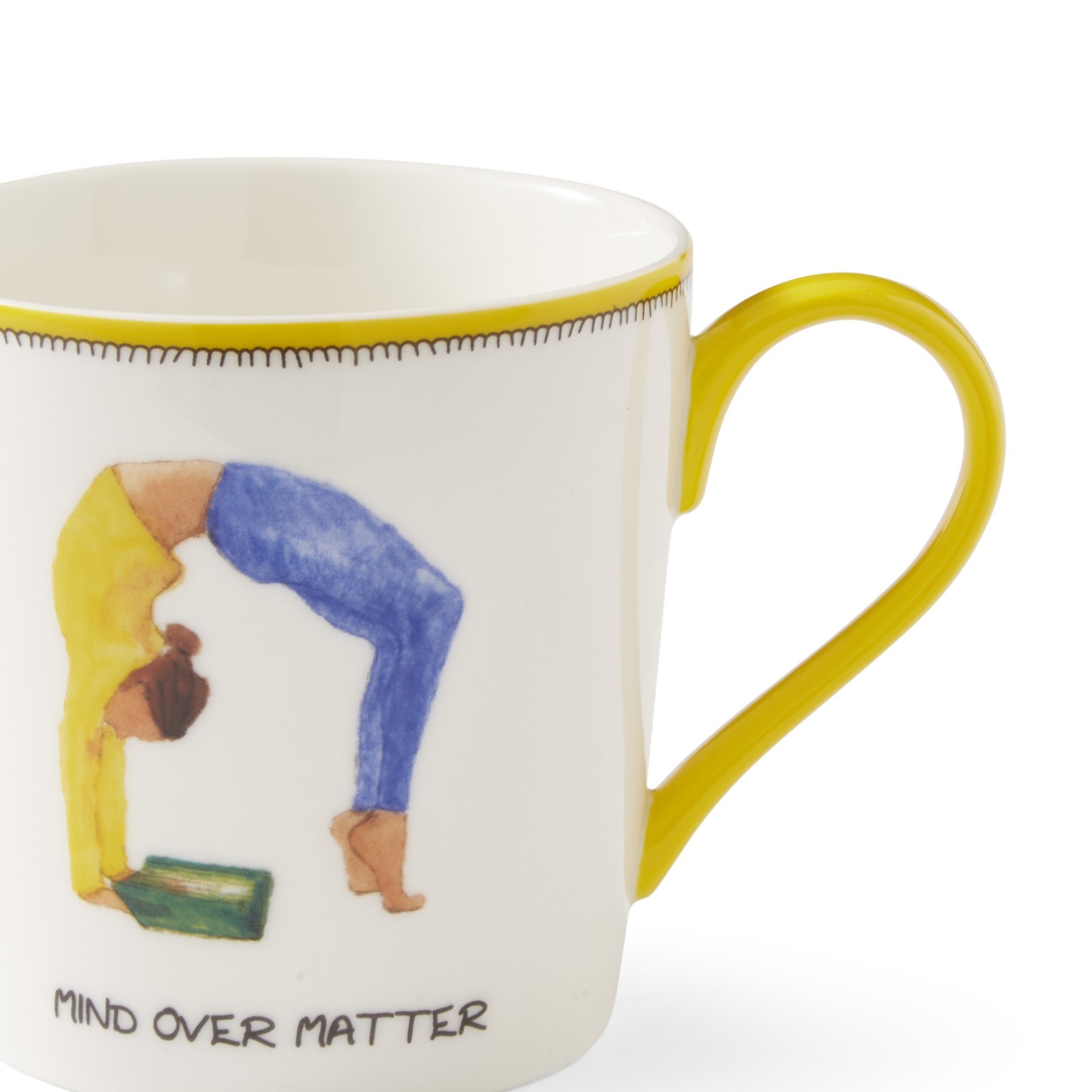 Spode Kit Kemp Doodles Mind Over Matter Mug