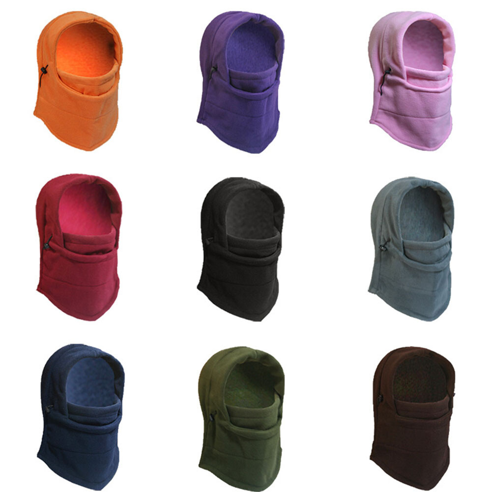 Winter Balaclava Warm Fleece Cap for Cold Weather Men Women Mask Neck Warmer Hat