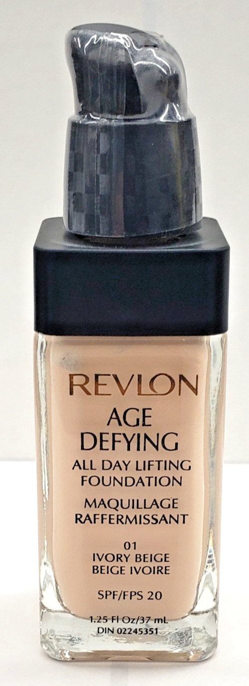 NEW Revlon Age Defying All Day Lifting Foundation SPF 20 -01 Ivory Beige