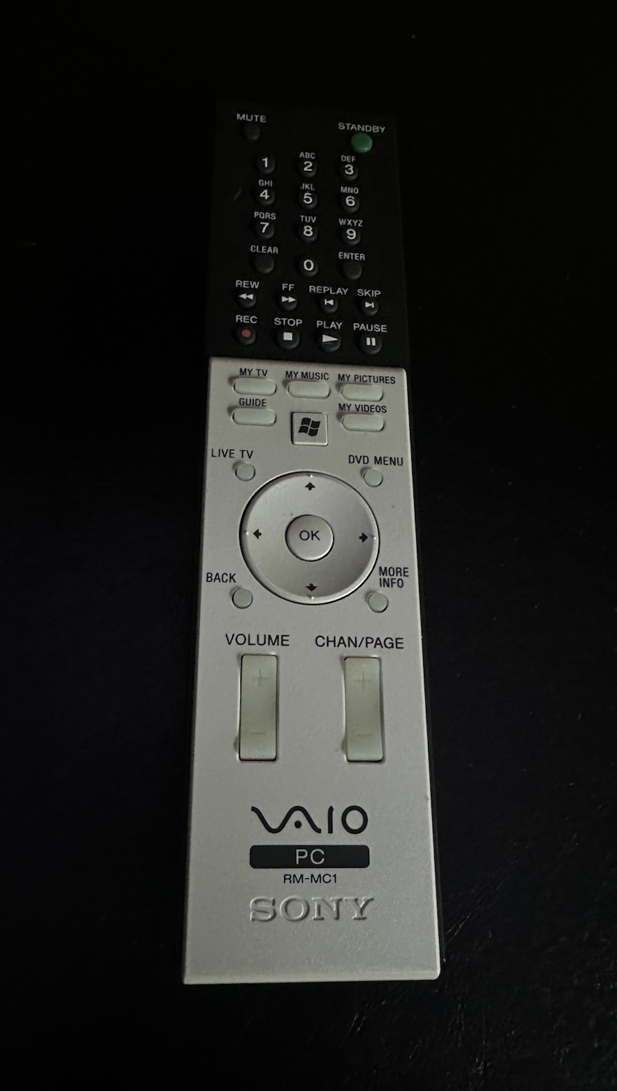 Sony RM-MC1 PC Computer Remote NO BATTERIES