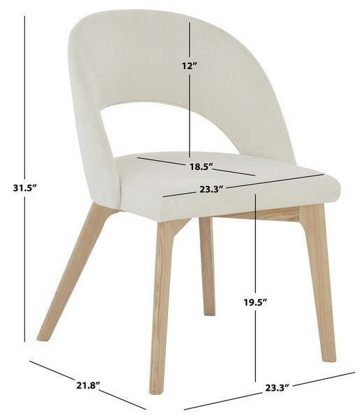 Safavieh Rowland Linen Dining Chair, Reduced Price 2172723304 SFV5058A