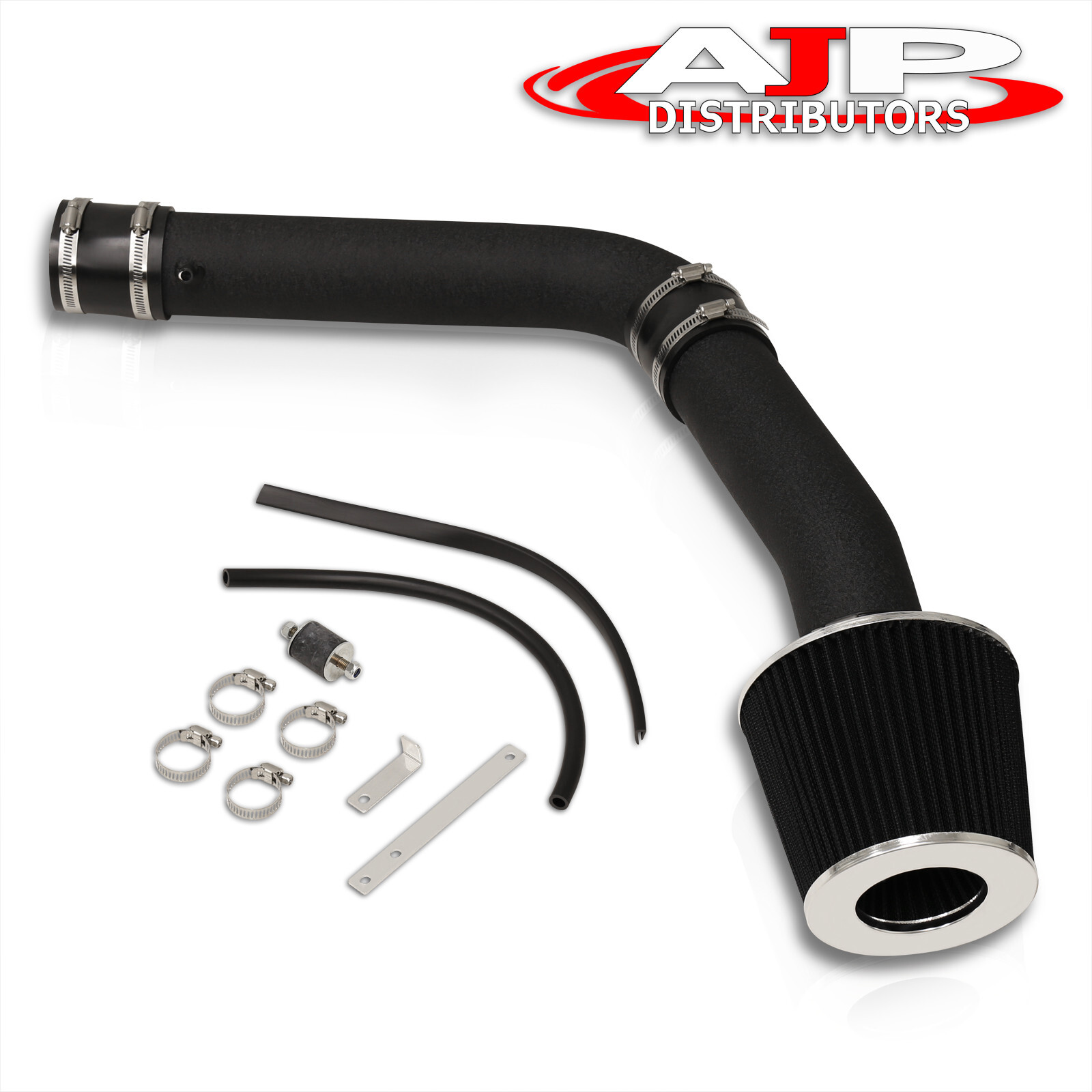 JDM Cold Air Intake Induction Piping System Black For 1995-2002 Honda Accord V6