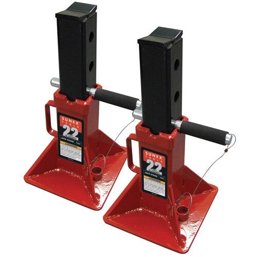 22-Ton Pin Type Jack Stands (Pair) SUN1522A Brand New!