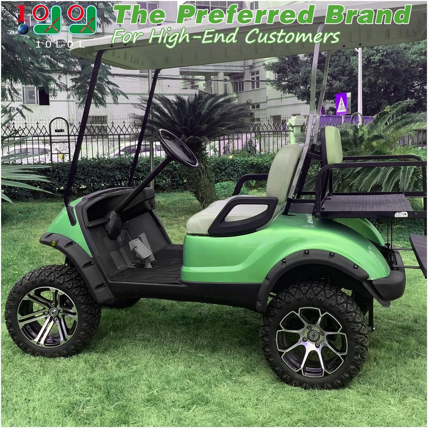 10L0L Golf Cart Fender Flares for Yamaha Drive G29 2007-2016 - 4 Piece Standard