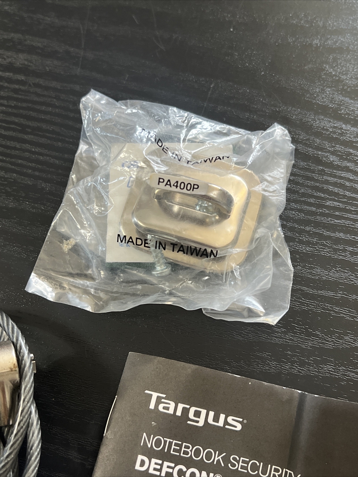 Targus Notebook Security Defcon CL Combo Cable Lock For Your Laptop