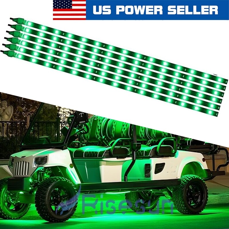 12V Tiras de Luz 15LED para Carros Coche Motos Camión Embarcación Luces Decor