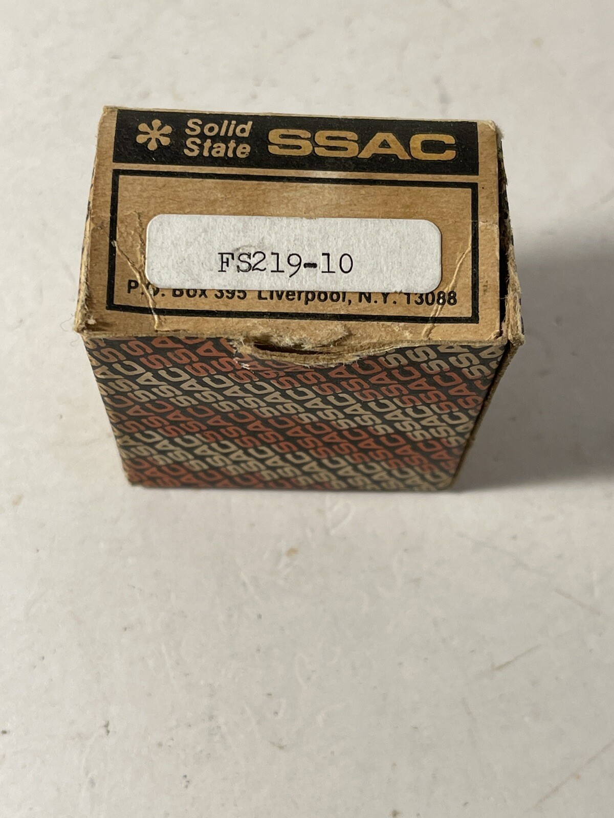 SSAC Solid State Flasher. FS219-10.