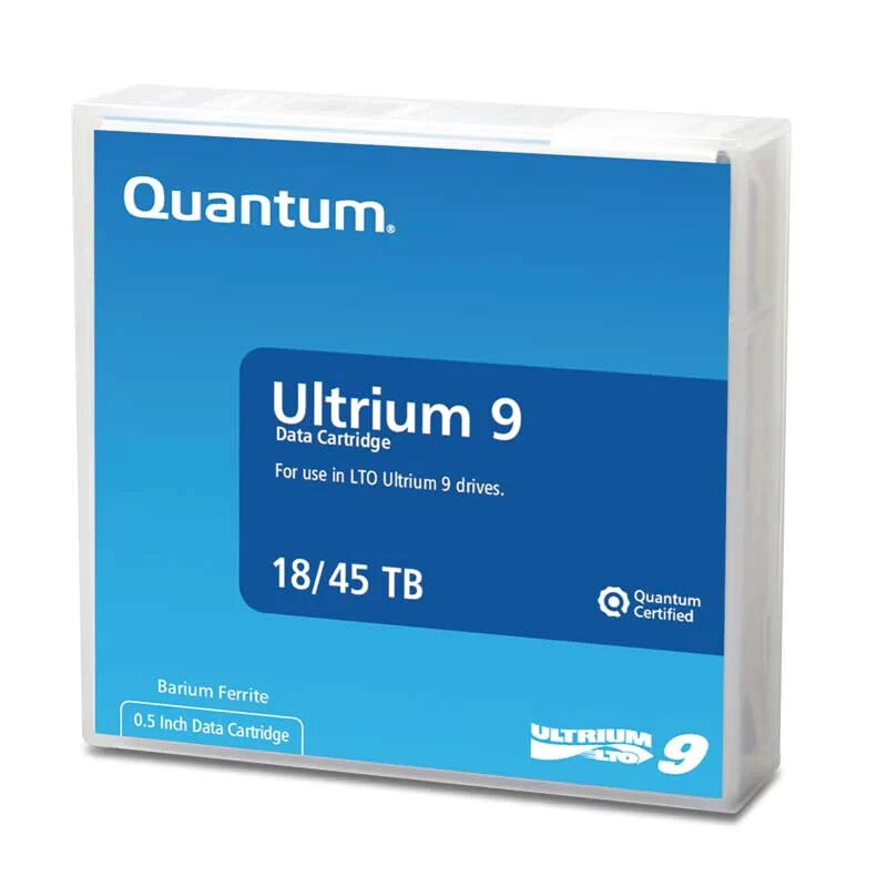 Quantum MR-L9MQN-01 LTO-9 Data Tape Cartridge New Factory Sealed (Single Tape)