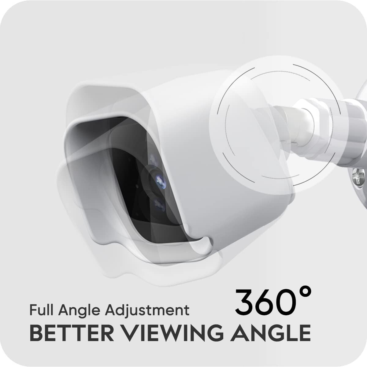 Blink Mini Wall Mount Bracket with Protective Case，Weather Proof 360 Degree P...