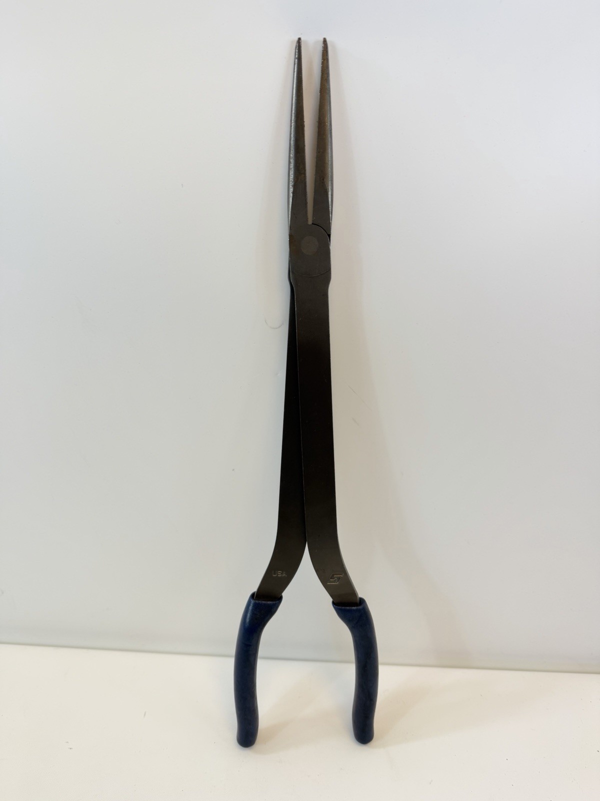 Snap on 915CF 15" Long-Neck Straight Jaws Needle Nose Plier - FAST SHIPPING
