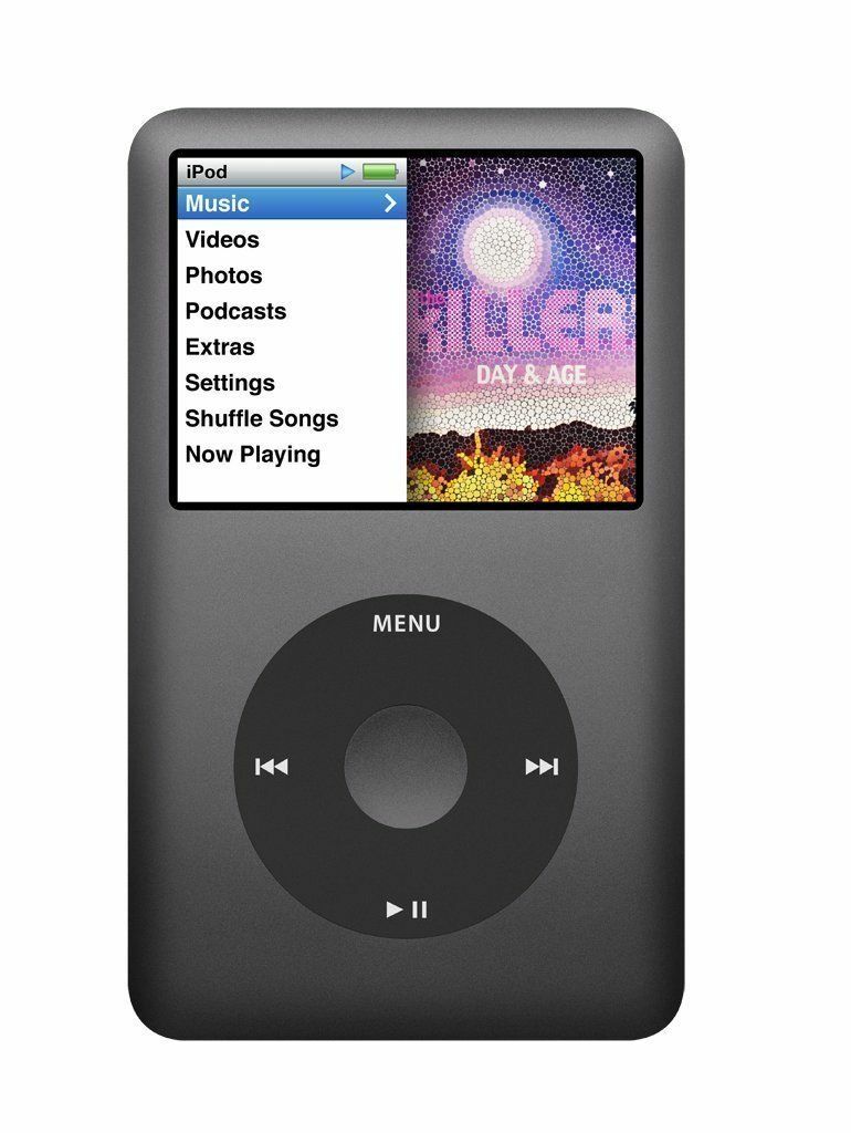🍎🍎NEW! Apple iPod Classic 7th Generation Black (160 GB) MC297LL/A WARRANTY🎶🎶