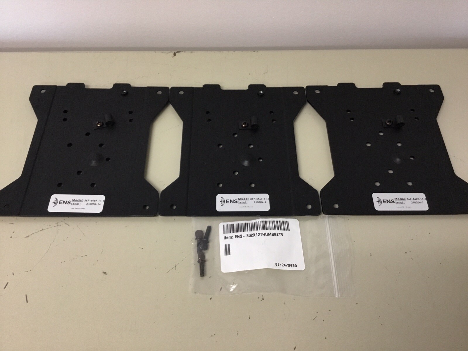 Lot of 3 - ENS Payment Terminal Stand for MX915, MX925 | Model 367-4469-11-B