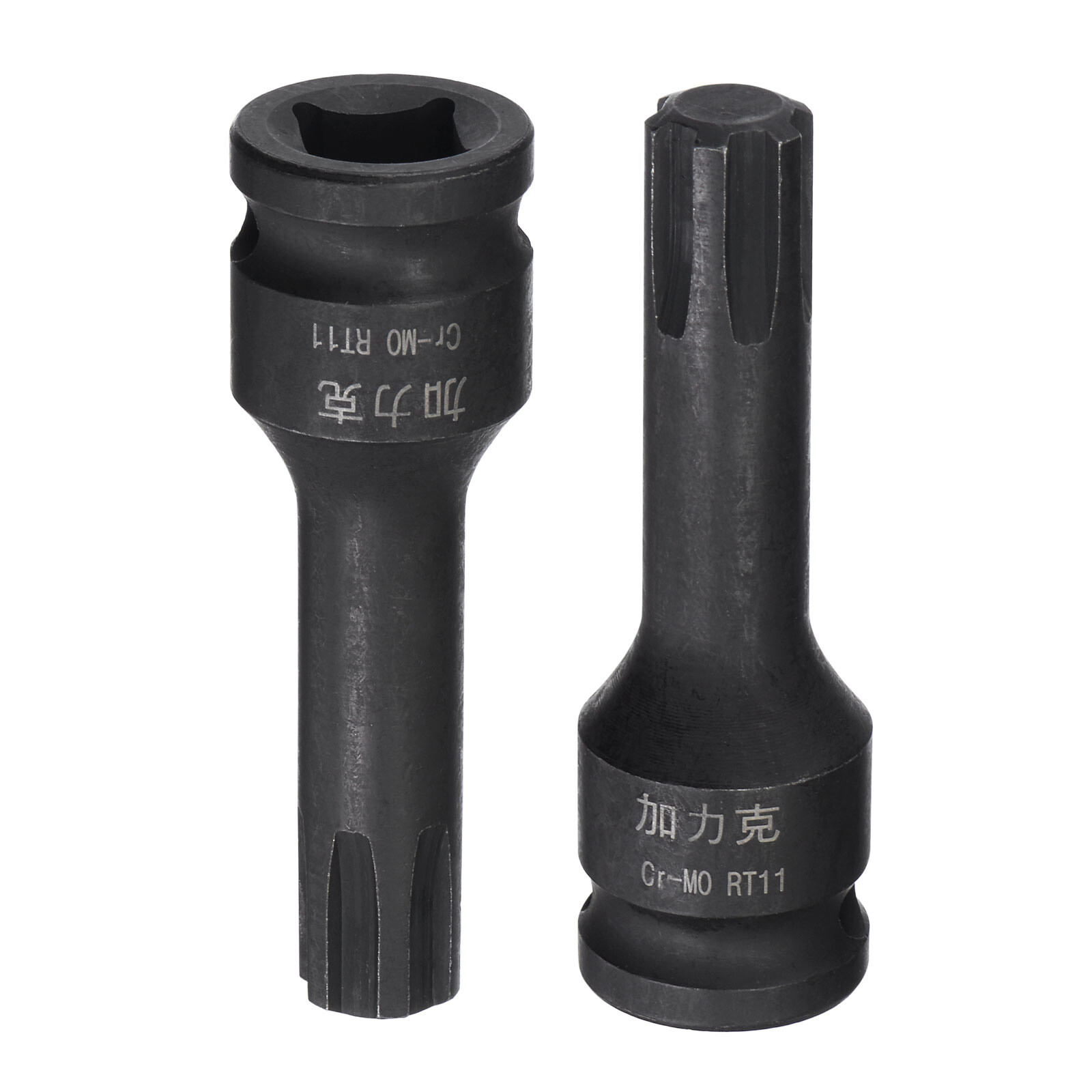 11mm Impact Ribe CR-MO Bit Socket 60mm Length 3/8" Square Drive Metric Sizes