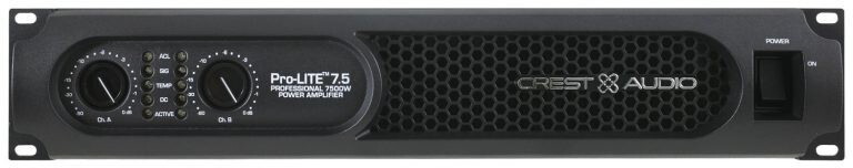 Crest Audio Pro-LITE 7.5 Ultra-Efficient Professional Class D Power Amplifier