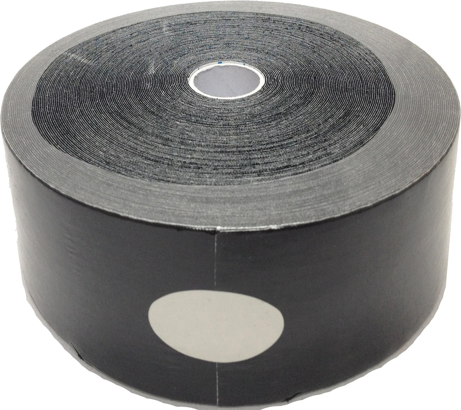 Extra Wide Kinesiology Tape 3"x105' Bulk Roll - Black for Physical Therapy
