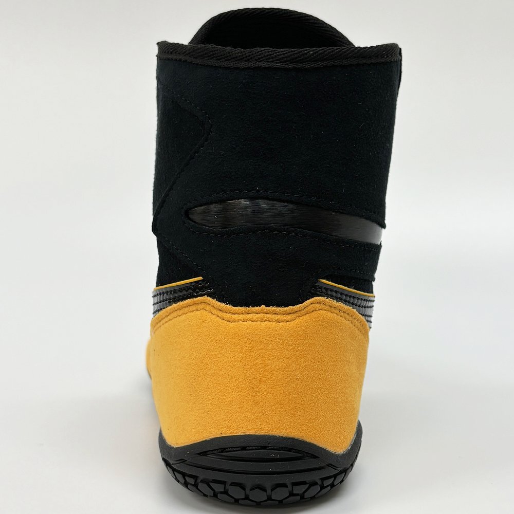 ASICS Wrestling Boxing Shoes EX-EO (Successor to TWR900) Black x Yellow