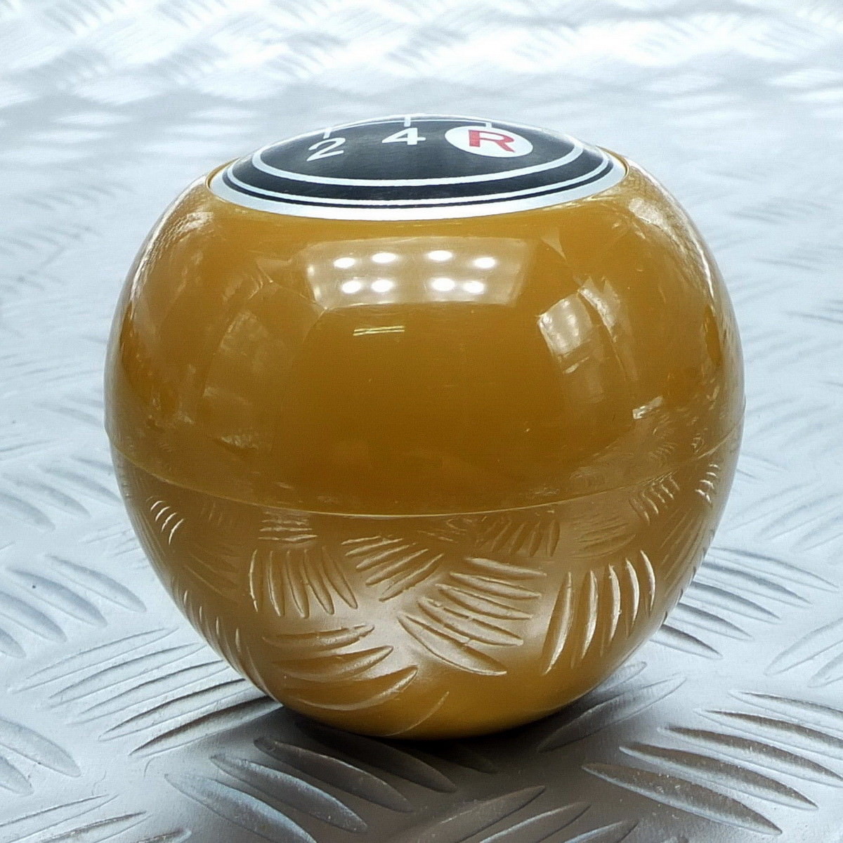 SHIFT KNOB 5 SPEED BROWN + BLACK MANUAL 8MM 12MM THREAD SIZE
