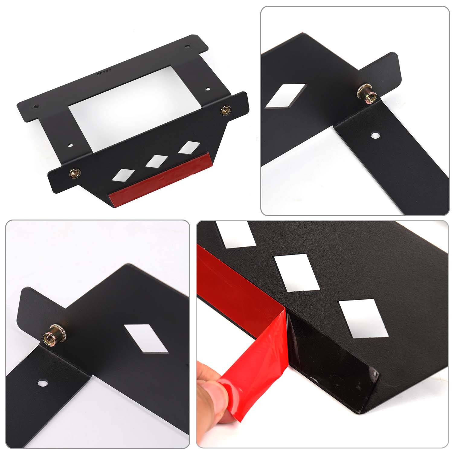 Front License Plate Frame Holde License Mount Bracket For Ford Mustang 2024-2025