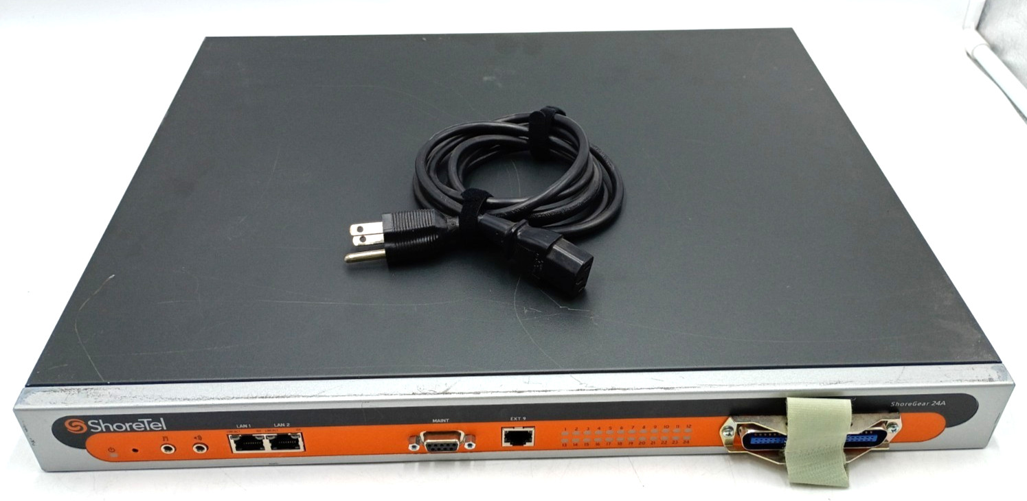 ShoreTel ShoreGear SG-24A 24 Analog Ports Voice Switch Station (600-1073-23)