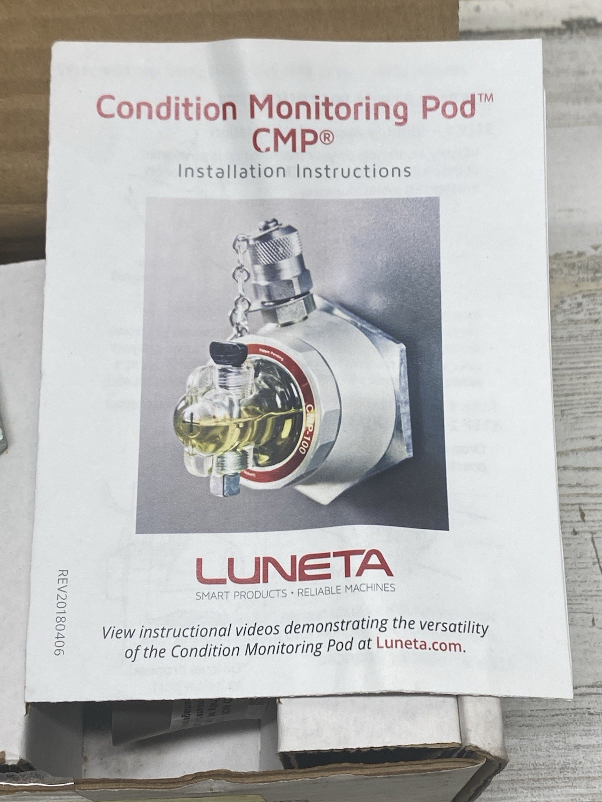Luneta CMPOD.075NPT Condition Monitoring Pod 3/4” Npt New