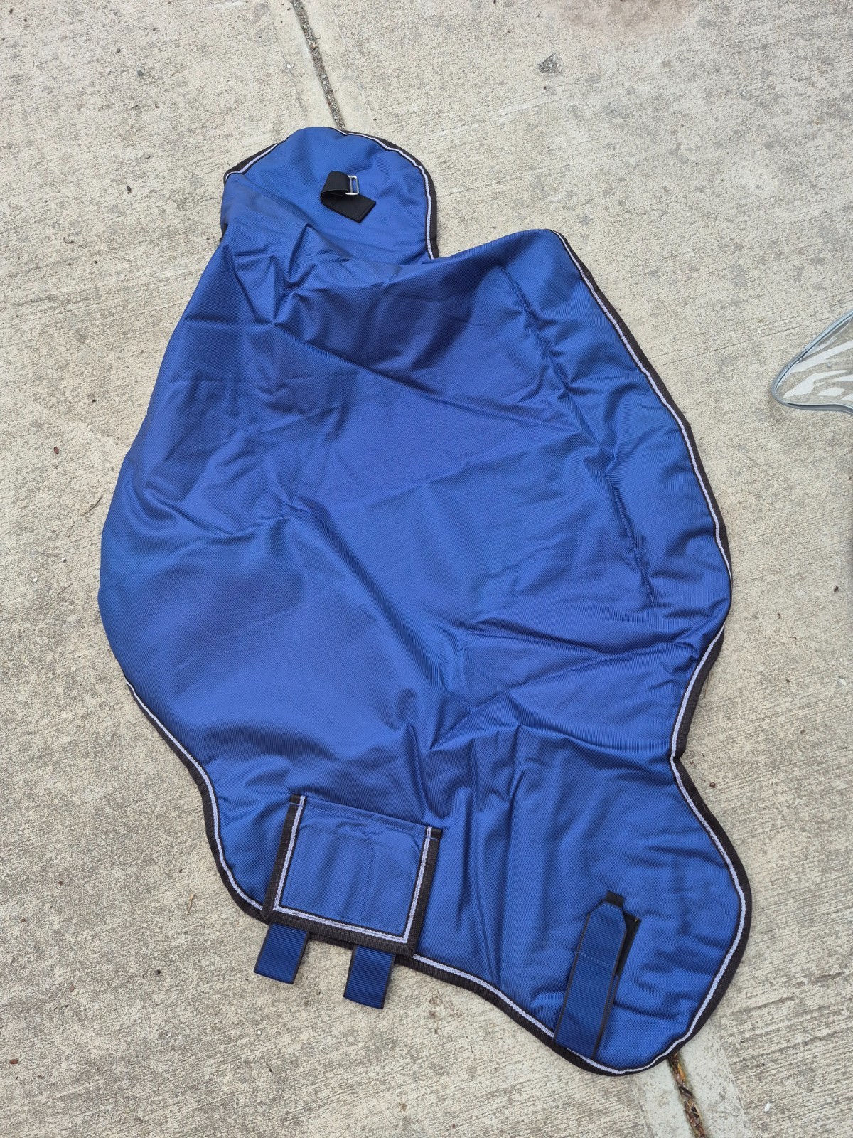 WeatherBeeta Comfitec horse neck gaiter; Med/Lite 100g fill; size 6'0"; Blue