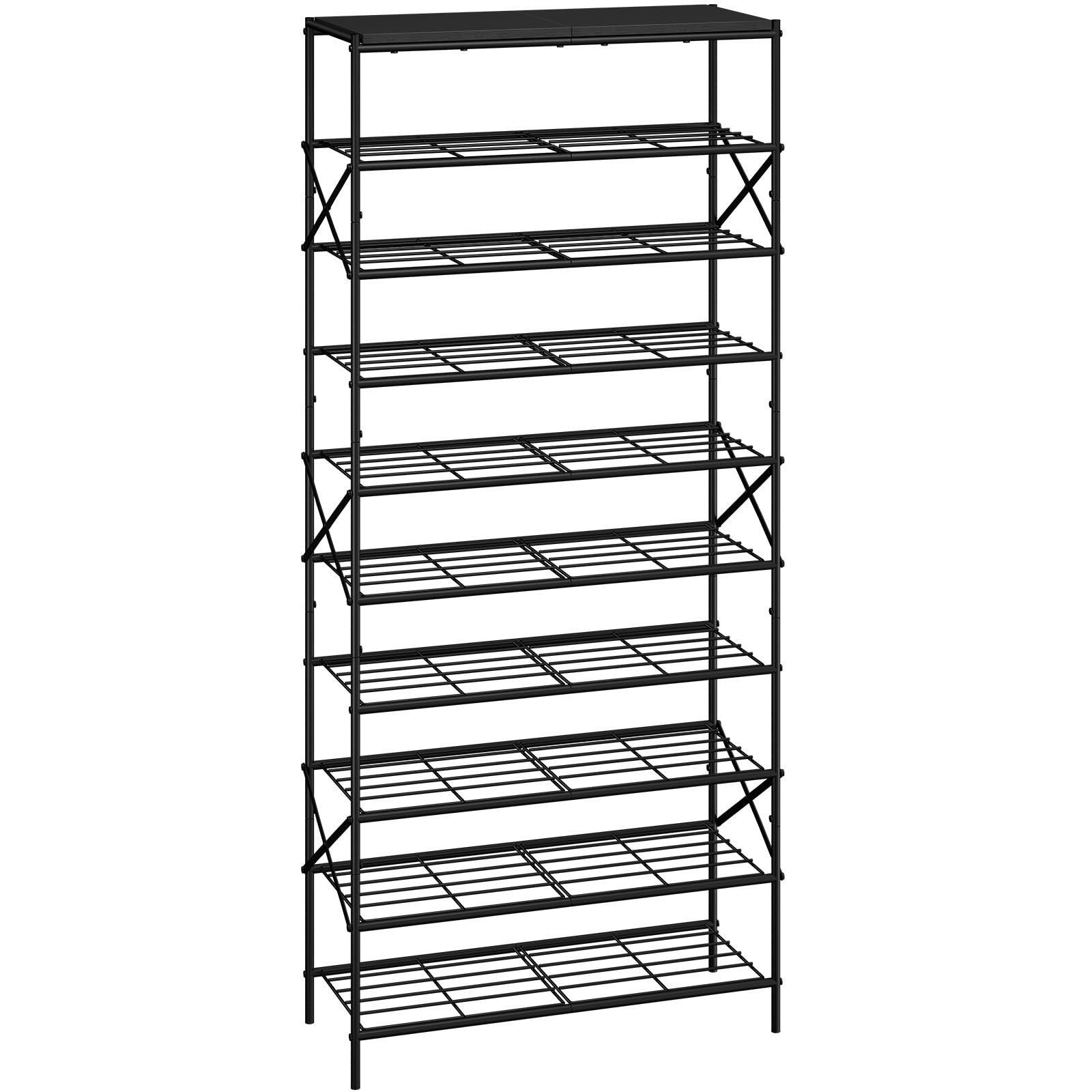 10 Tier Shoe Rack, Large Capacity Shoe Storage Organizer for 40 Pairs of Shoe...
