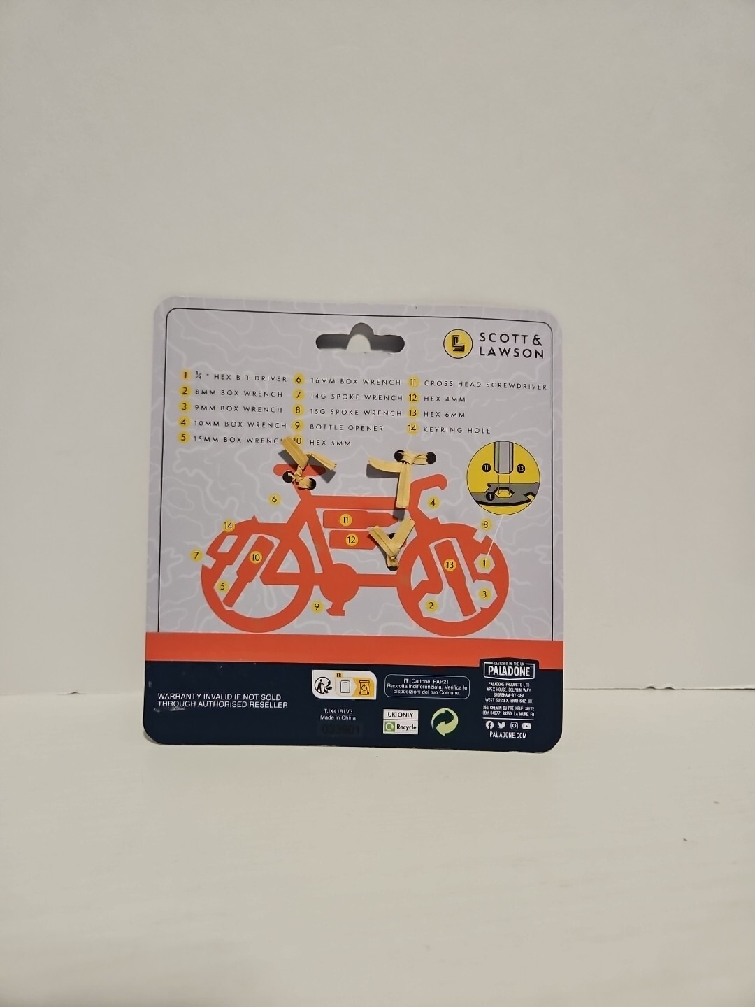 The Big Outdoors Bike Multi Tool