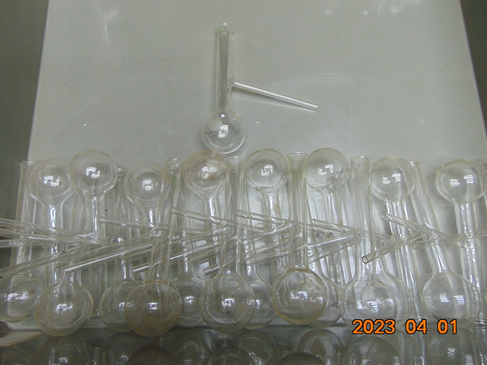 (1) Distilling Flask, 50ml PYREX