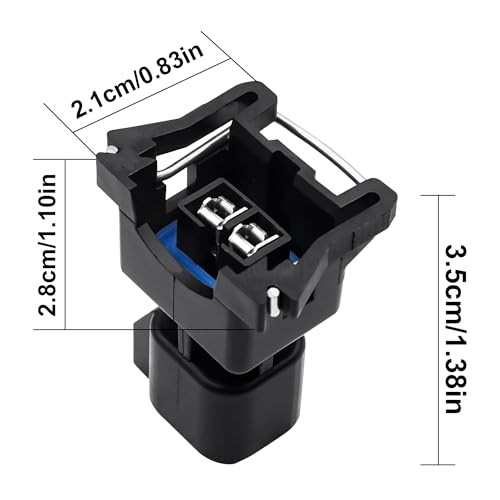 EV1 to EV6 Fuel Injector Connector Adapters - No-Cut Harness Conversion for