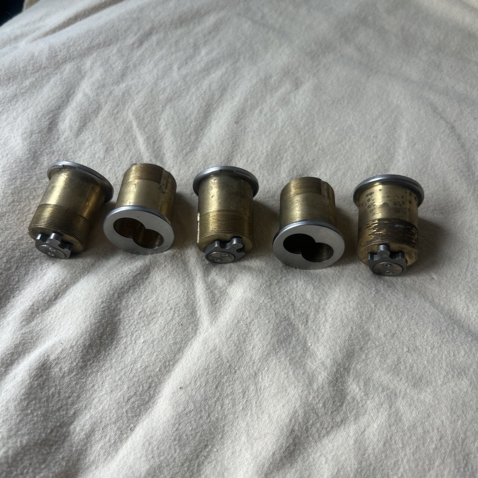 5- CORBIN RUSSWIN IC MORTISE CORES 7 PIN LOCK LOCKSMITH