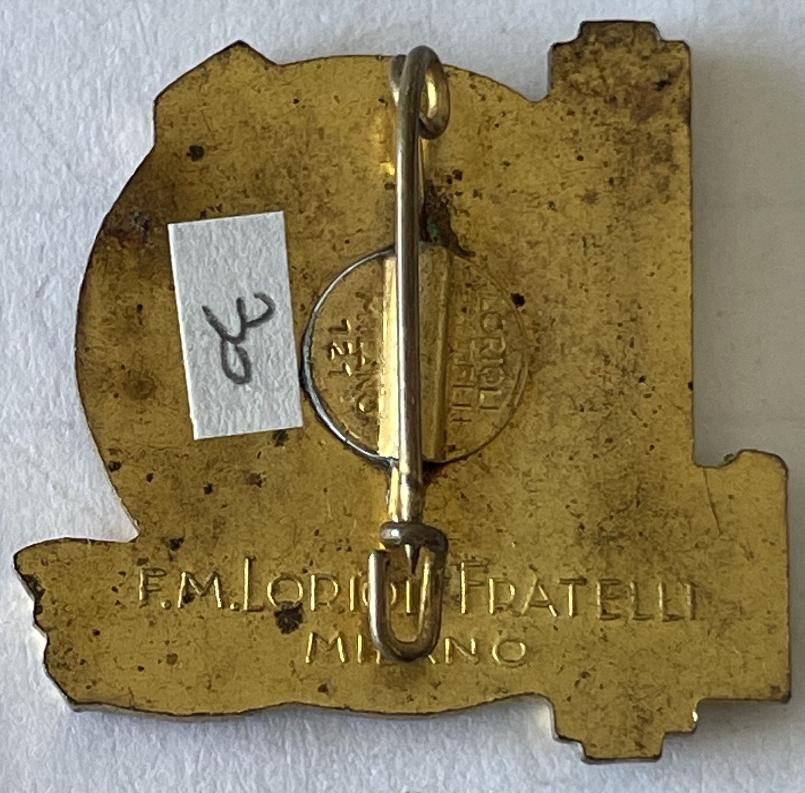 OND Mantua Cycling Bicycle Hiking Badge 1937