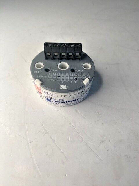 Newport Electronics MTX-P03 RTD Temperature Transmitter 0-300 Degrees F